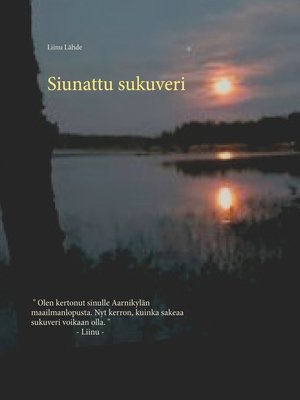 cover image of Siunattu sukuveri